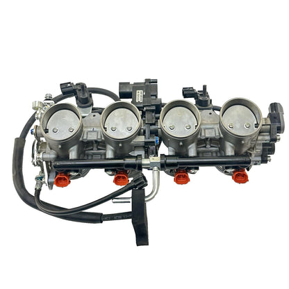 2024 - 2026 KAWASAKI NINJA ZX6R THROTTLE BODY FUEL INJECTORS RAILING STOCK