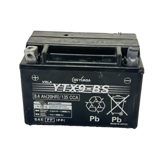 2024 - 2026 KAWASAKI NINJA ZX6R BATTERY YTX9-BS 8.4 Ah 135 CCA YUASA