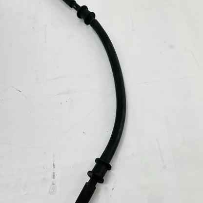 2024 - 2026 KAWASAKI NINJA ZX6R ABS BRAKE LINES FRONT REAR SET BLACK STOCK