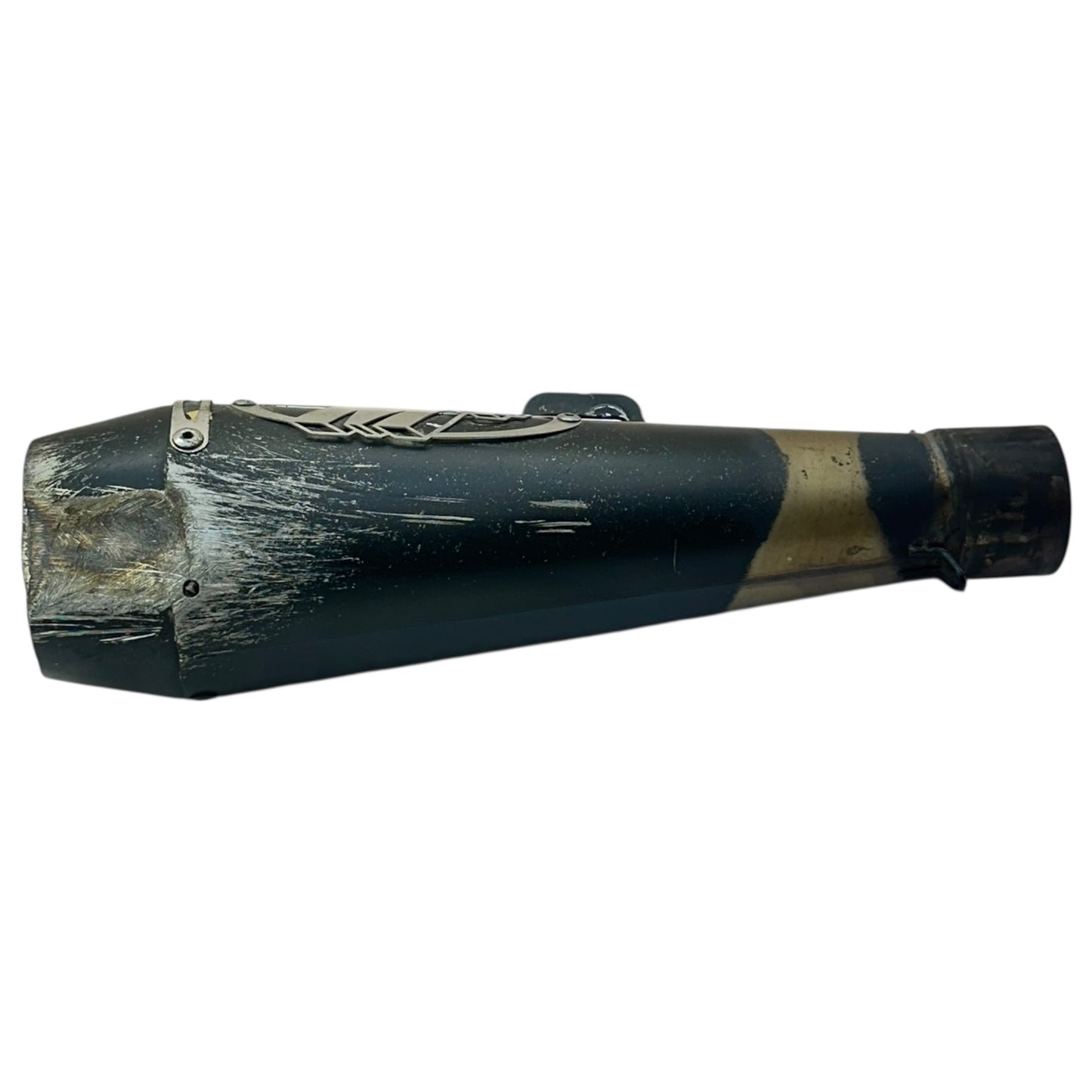 2007 2008 SUZUKI GSXR 1000 M4 EXHAUST SLIP ON MUFFLER *SCUFFED*