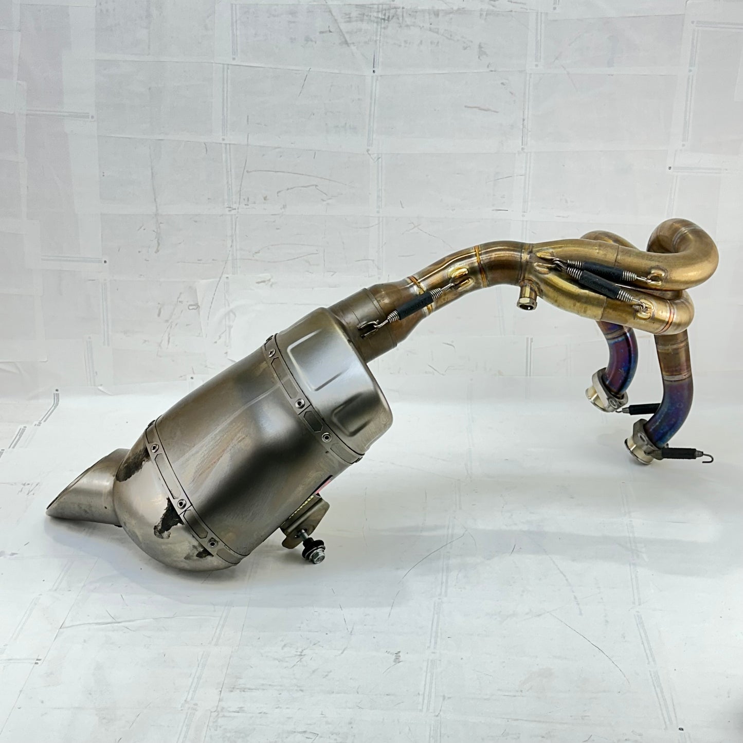 2017 - 2023 KAWASAKI NINJA EX650 EXHAUST MUFFLER PIPE HEADER MANIFOLD AKRAPOVIC