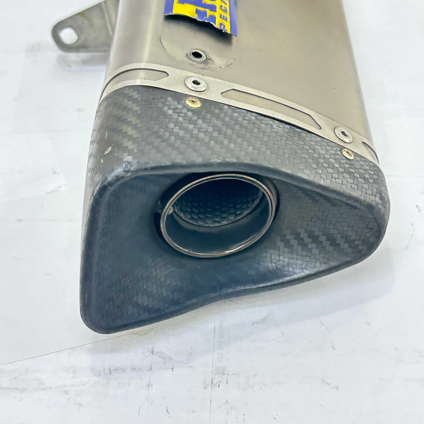 2013 - 2017 TRIUMPH DAYTONA 675R EXHAUST MUFFLER PIPE ARROW *SCUFFED*