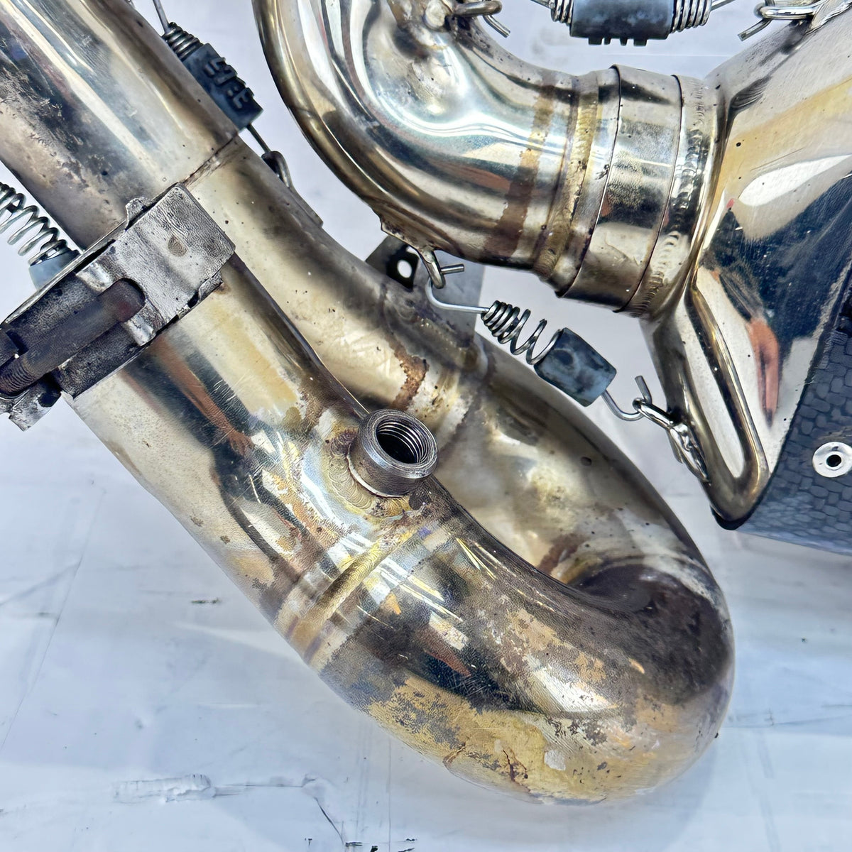 2012 - 2016 HONDA CBR1000RR EXHAUST MUFFLER MIDPIPE YOSHIMURA *SCUFFED*