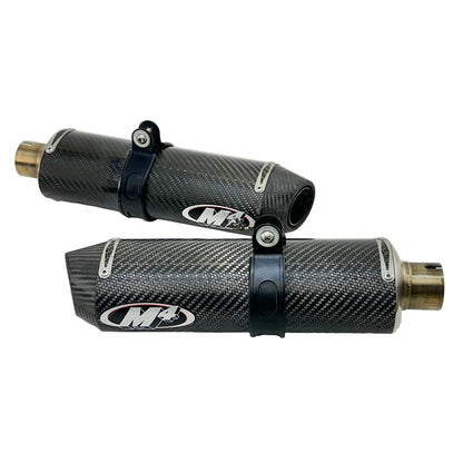 2009 - 2014 YAMAHA YZF R1  EXHAUST MUFFLERS SILENCERS PIPES SET M4 *SCUFFS*