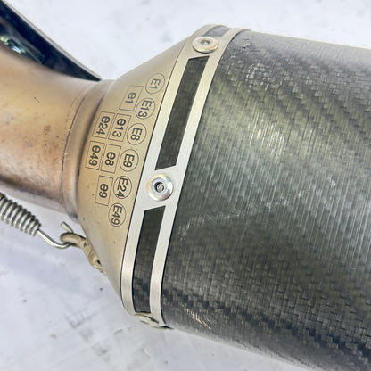2021 - 2026 APRILIA RS 660 EXHAUST MUFFLER MIPE SC PROJECT *SCUFFS*