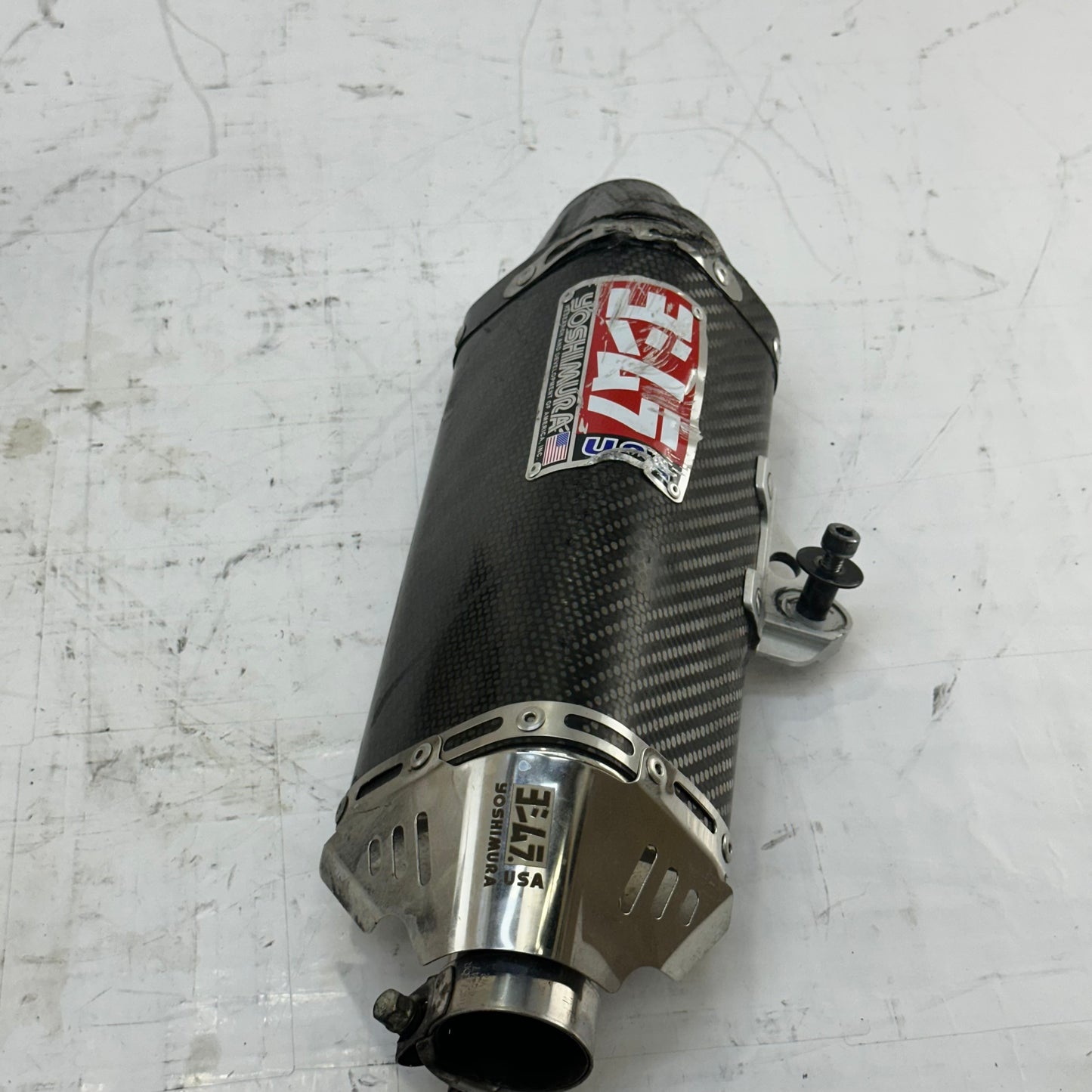 2008 - 2016 YAMAHA YZF R6 YOSHIMURA EXHAUST MID PIPE 2 TO 1 SYSTEM MUFFLER *RASH*