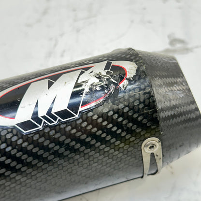2009 - 2014 YAMAHA YZF R1  EXHAUST MUFFLERS SILENCERS PIPES SET M4 *SCUFFS*