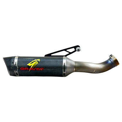2015 2016 APRILIA RSV4 RF EXHAUST MUFFLER GRAVES *SCUFFED*