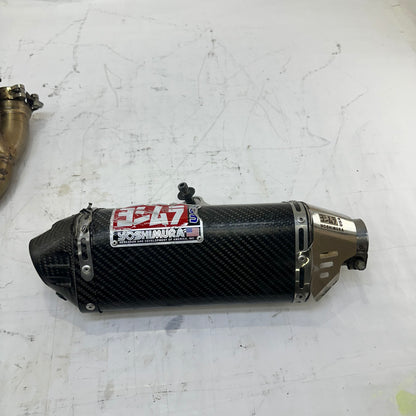 2008 - 2016 YAMAHA YZF R6 YOSHIMURA EXHAUST MID PIPE 2 TO 1 SYSTEM MUFFLER *RASH*