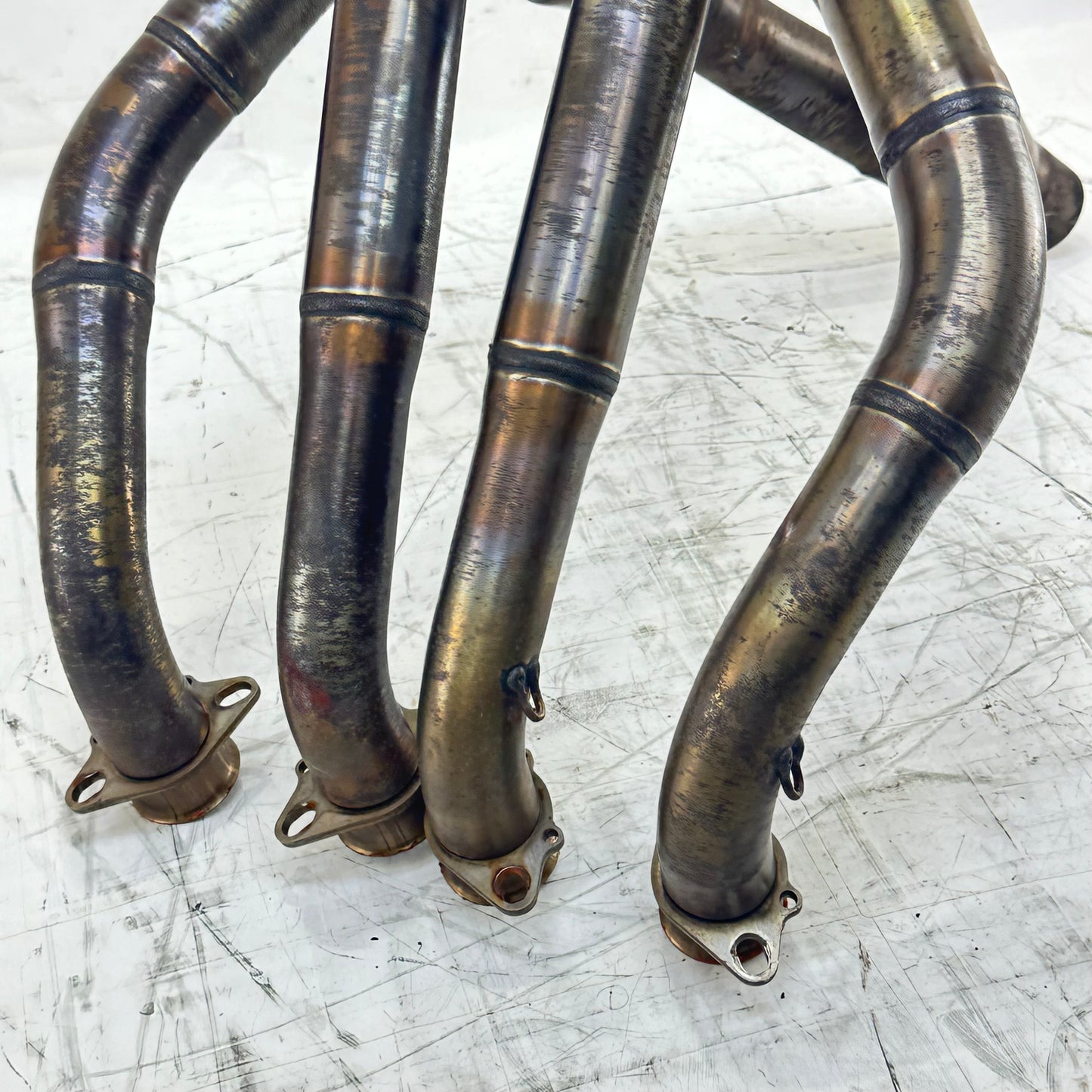 1999 - 2007 SUZUKI HAYABUSA EXHAUST MUFFLER HEADER MANIFOLD PIPE BOLTS BROCK'S PERFORMANCE