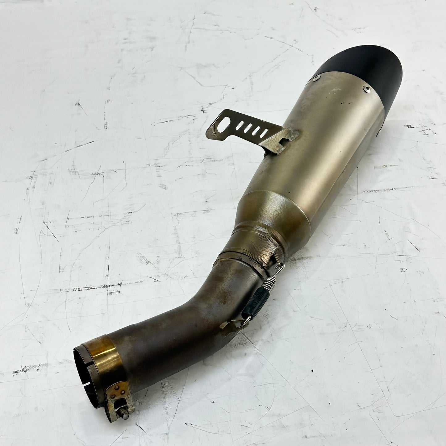 2008 - 2010 SUZUKI GSXR 600 GSXR 750 EXHAUST MUFFLER RACING AFTERMARKET *SCUFFED*