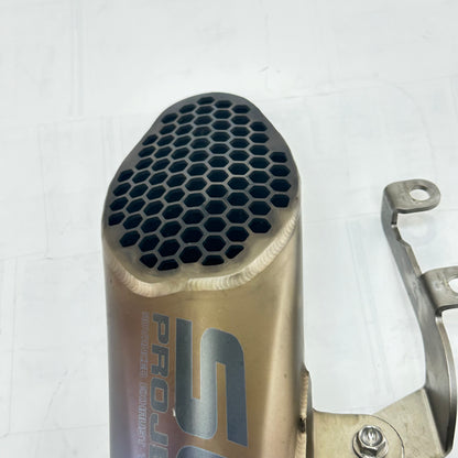 2021 - 2024 APRILIA RSV4 EXHAUST MUFFLER SLIP ON PIPE SC PROJECT