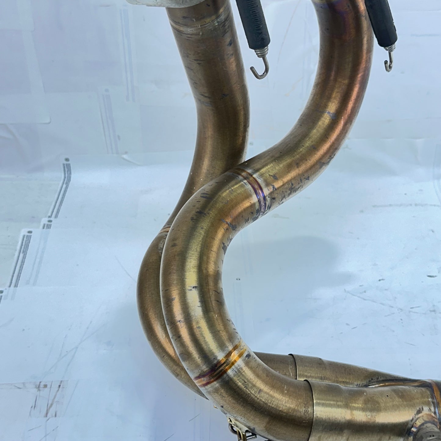 2017 - 2023 KAWASAKI NINJA EX650 EXHAUST MUFFLER PIPE HEADER MANIFOLD AKRAPOVIC