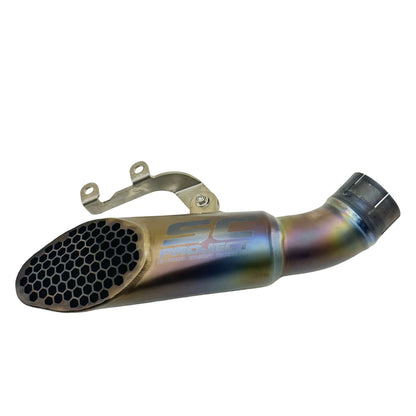 2021 - 2024 APRILIA RSV4 EXHAUST MUFFLER SLIP ON PIPE SC PROJECT