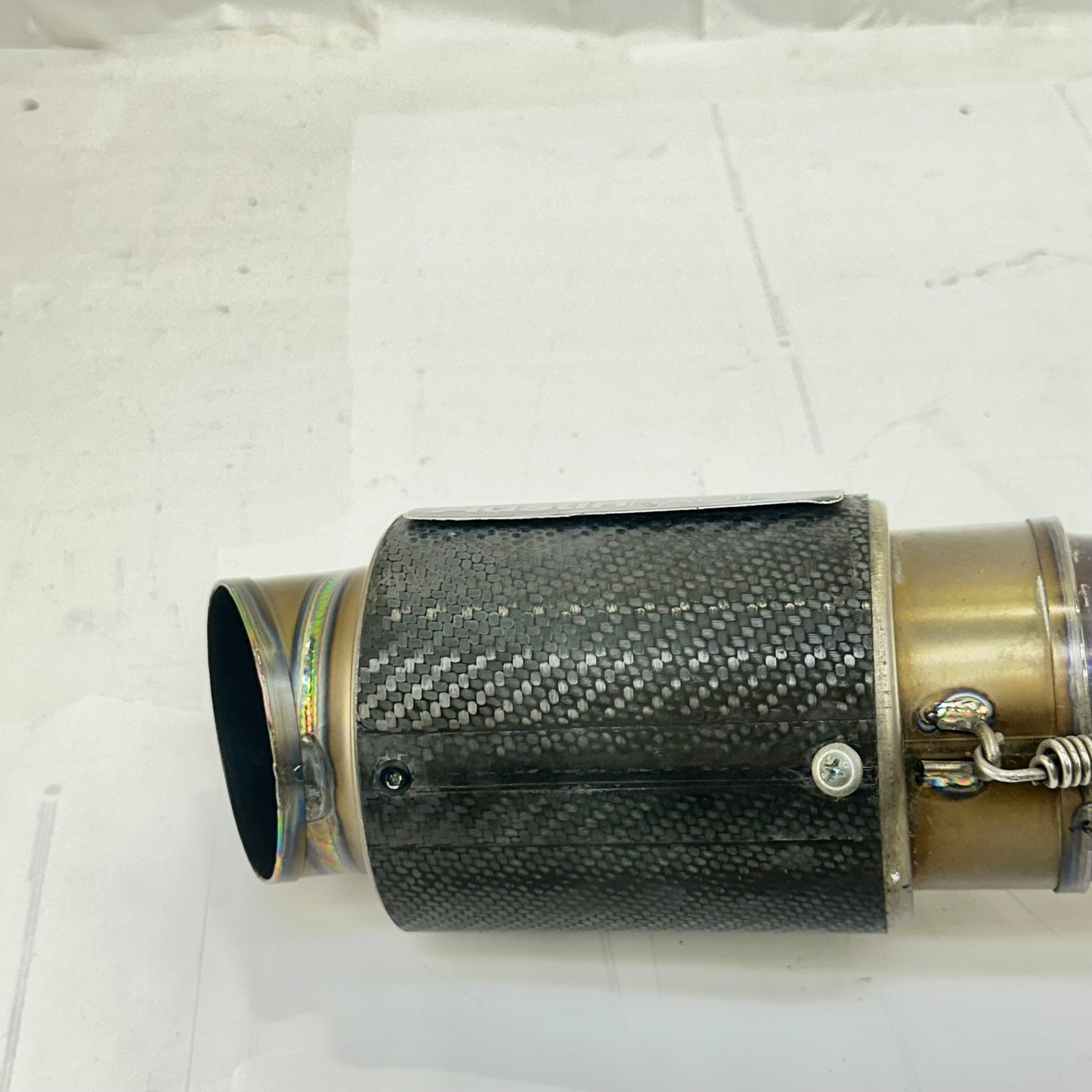 2011 - 2015 KAWASAKI NINJA ZX10R EXHAUST MUFFLER PIPE AUSTIN RACING *SCUFFED*