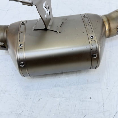 2014 - 2016 KTM 1290 SUPER DUKE R EXHAUST MUFFLER PIPE HEADER MANIFOLD AKRAPOVIC