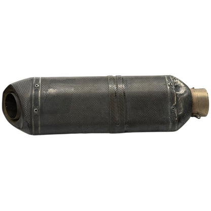2009 - 2016 APRILIA RSV4 AKRAPOVIC MUFFLER EXHAUST END PIPE *DAMAGED*