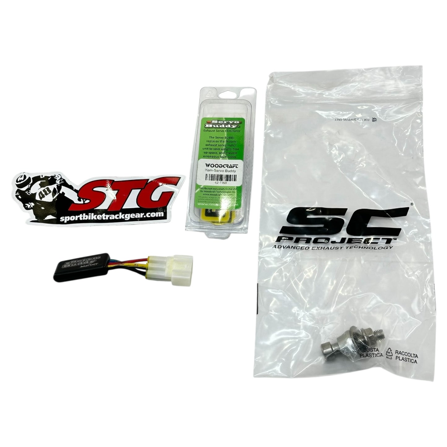 2006 - 2016 YAMAHA YZF R1 EXHAUST MUFFLER SC PROJECT SERVO BUDDY *BRAND NEW*