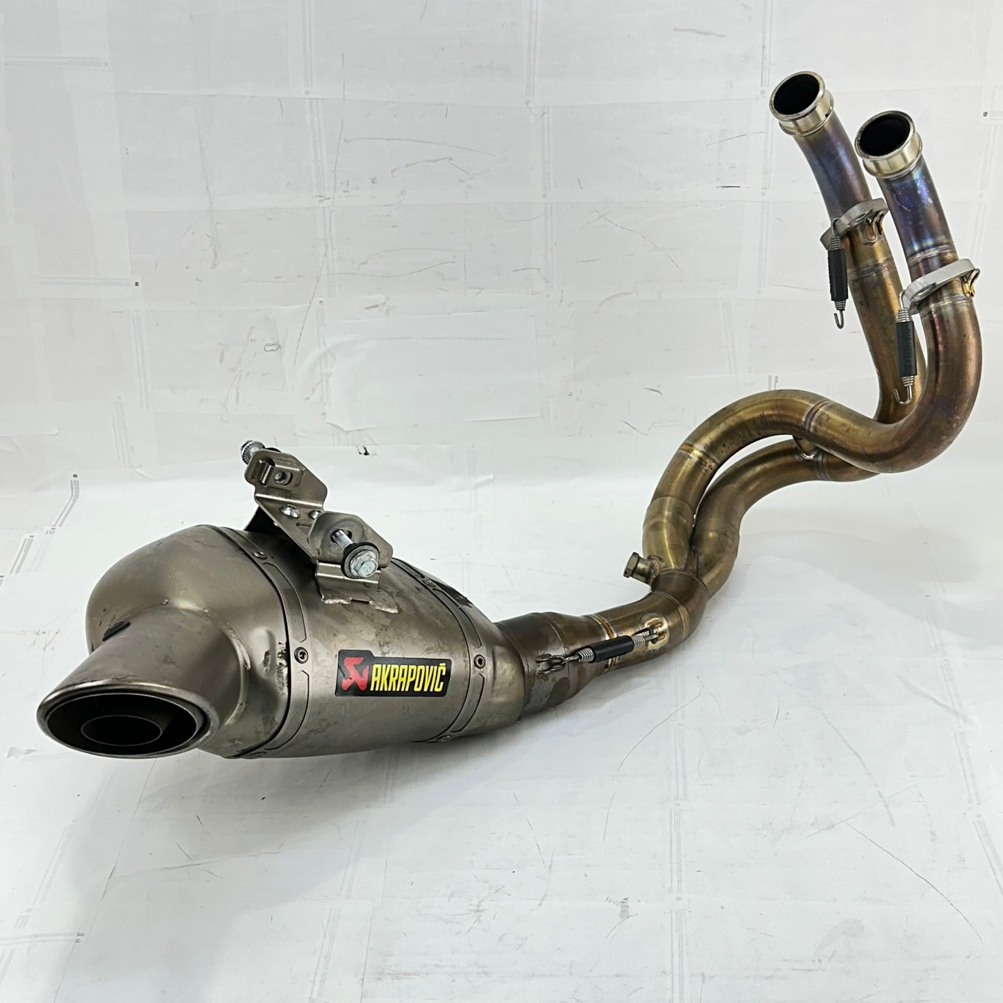 2017 - 2023 KAWASAKI NINJA EX650 EXHAUST MUFFLER PIPE HEADER MANIFOLD AKRAPOVIC