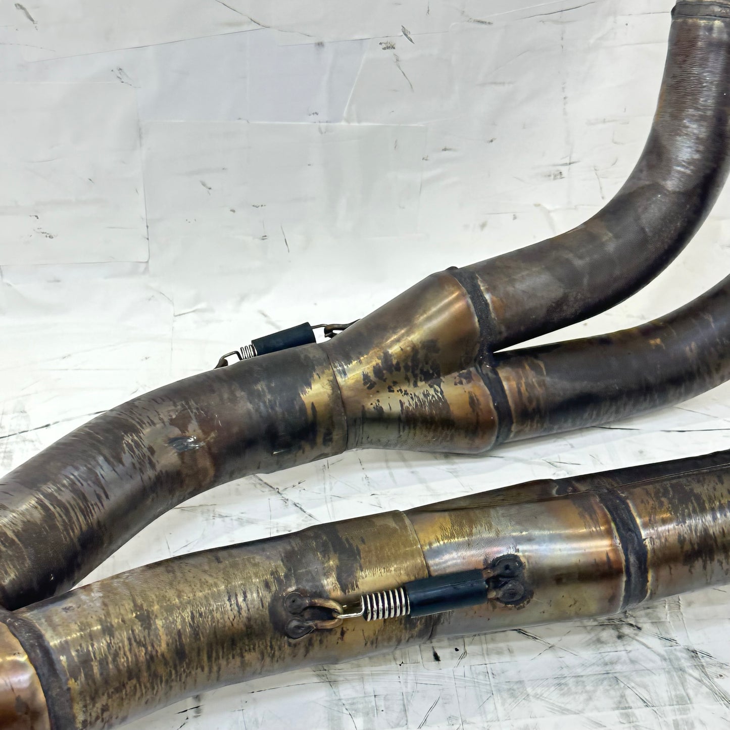 1999 - 2007 SUZUKI HAYABUSA EXHAUST MUFFLER HEADER MANIFOLD PIPE BOLTS BROCK'S PERFORMANCE