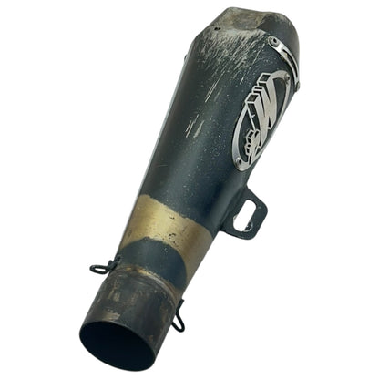 2007 2008 SUZUKI GSXR 1000 M4 EXHAUST SLIP ON MUFFLER *SCUFFED*