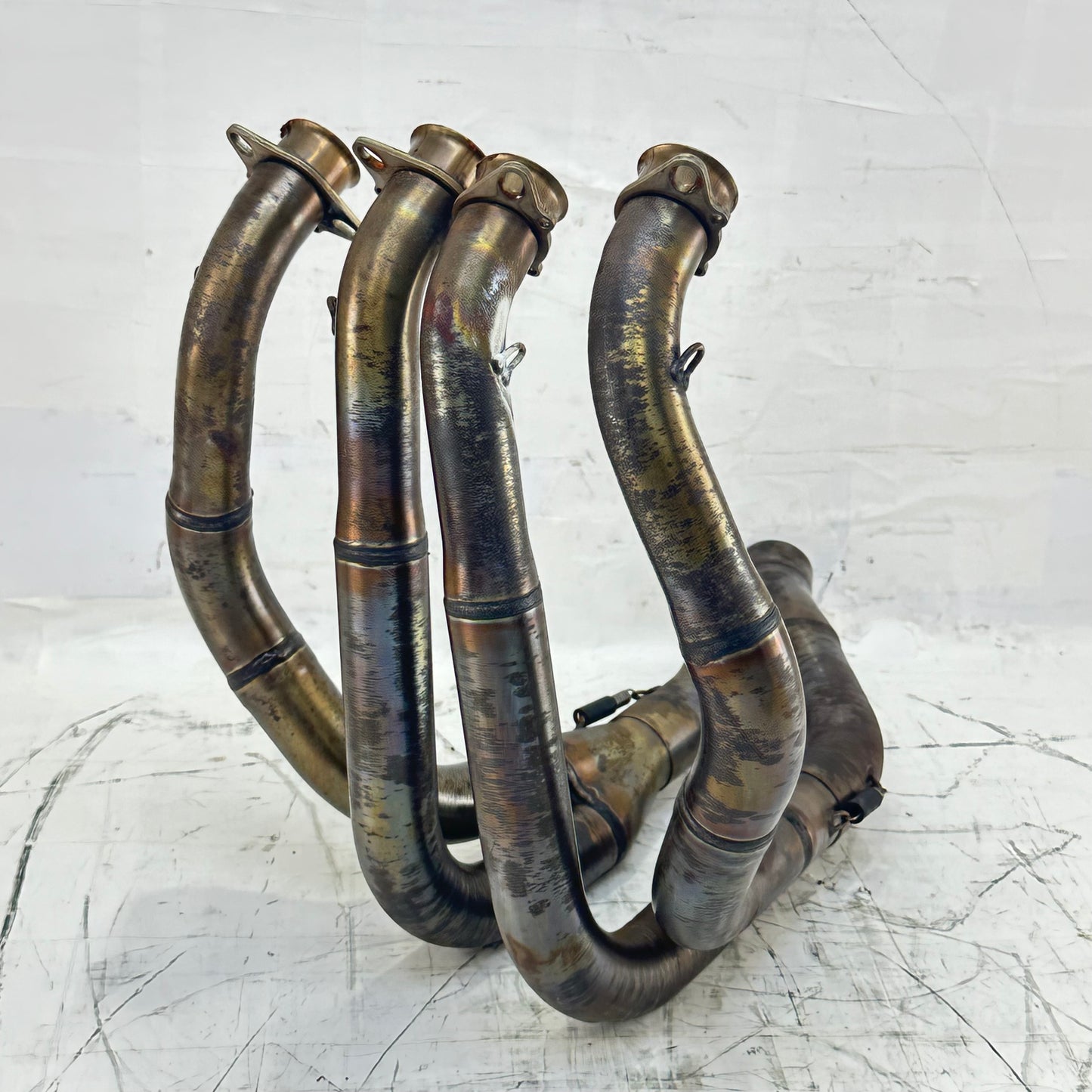 1999 - 2007 SUZUKI HAYABUSA EXHAUST MUFFLER HEADER MANIFOLD PIPE BOLTS BROCK'S PERFORMANCE