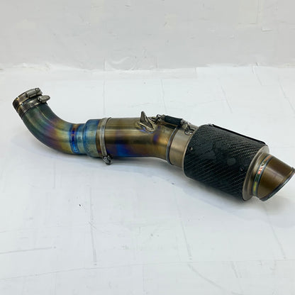 2011 - 2015 KAWASAKI NINJA ZX10R EXHAUST MUFFLER PIPE AUSTIN RACING *SCUFFED*