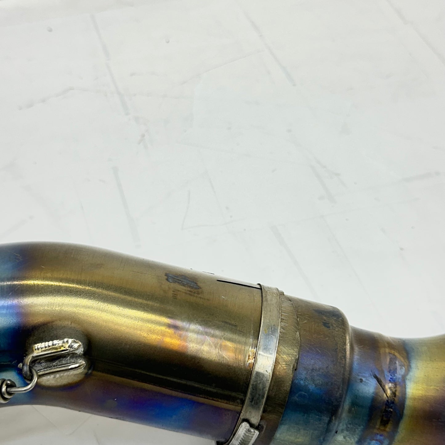 2011 - 2015 KAWASAKI NINJA ZX10R EXHAUST MUFFLER PIPE AUSTIN RACING *SCUFFED*