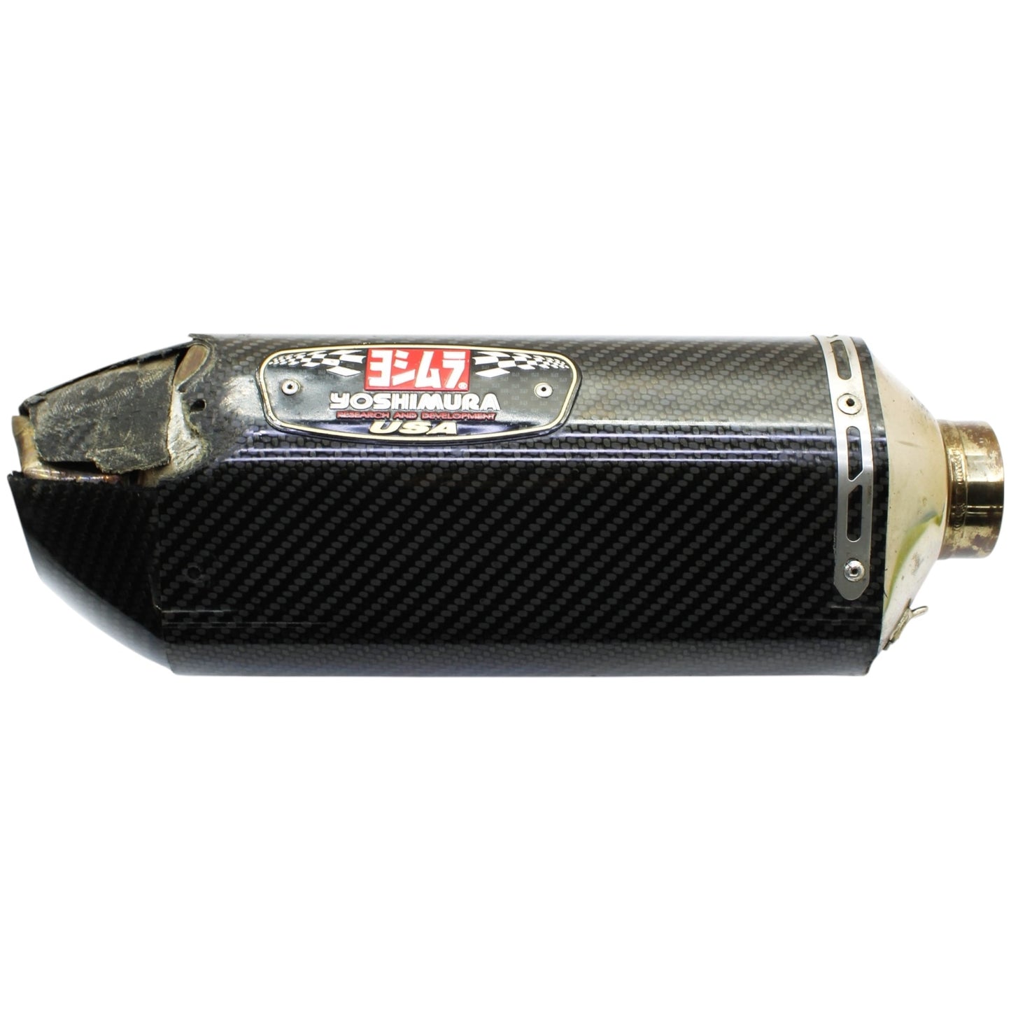 2008 - 2011 HONDA CBR1000RR YOSHIMURA EXHAUST SLIP ON CARBON FIBER