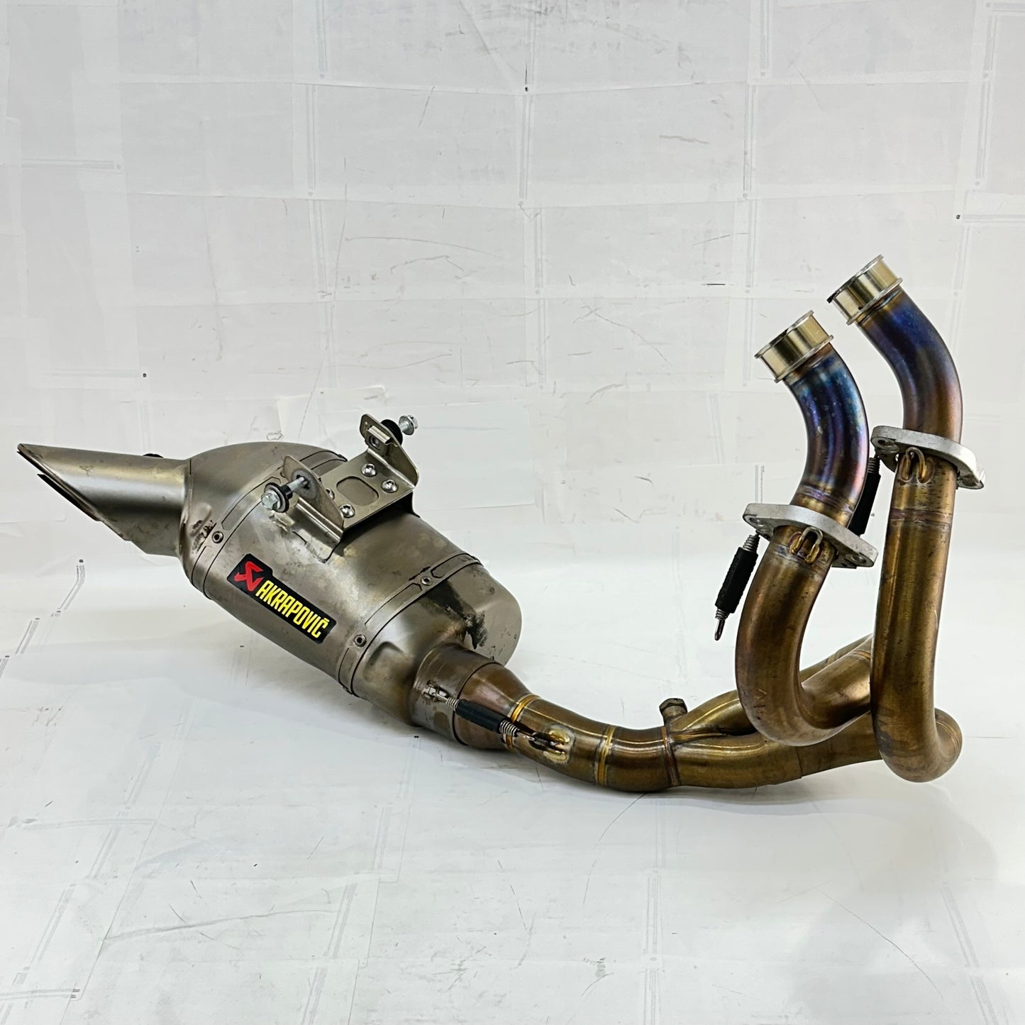 2017 - 2023 KAWASAKI NINJA EX650 EXHAUST MUFFLER PIPE HEADER MANIFOLD AKRAPOVIC