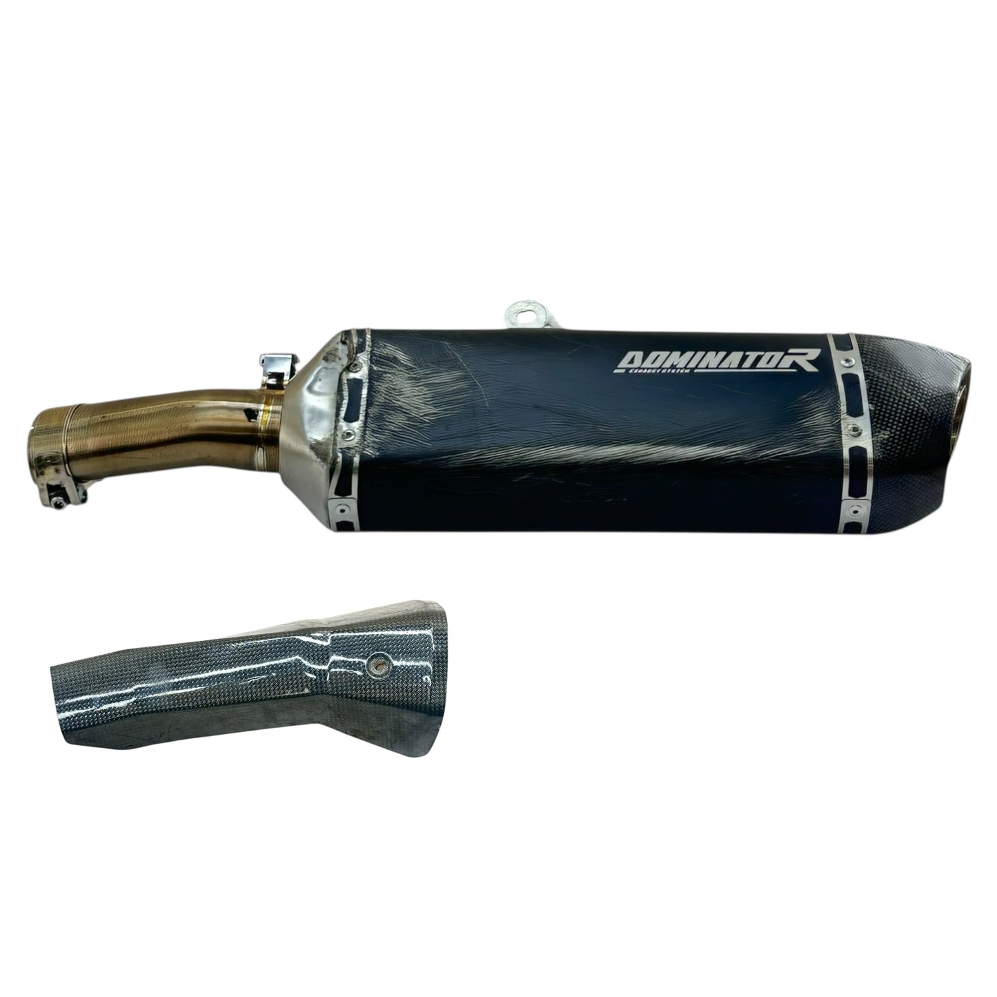 2022 - 2024 SUZUKI HAYABUSA EXHAUST MUFFER DOMINATOR *SCUFFED*