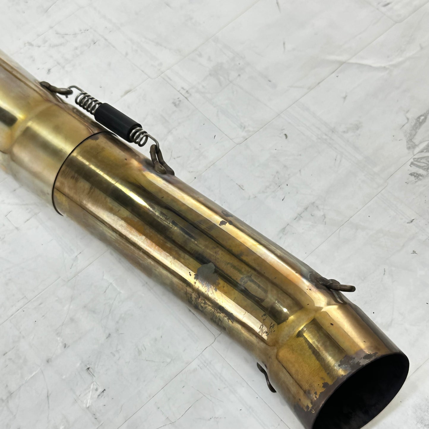 1999 - 2007 SUZUKI HAYABUSA EXHAUST MUFFLER PIPE BROCK'S PERFORMANCE