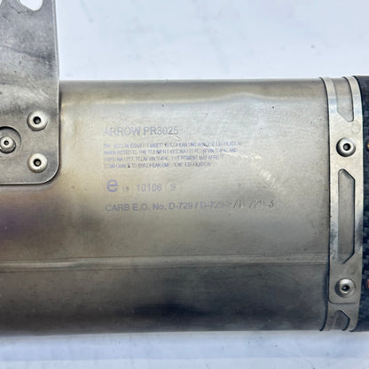 2013 - 2017 TRIUMPH DAYTONA 675R EXHAUST MUFFLER PIPE ARROW *SCUFFED*