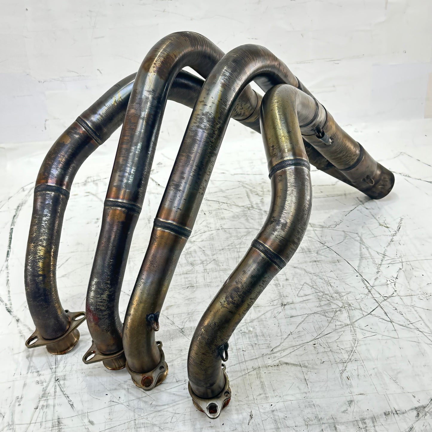 1999 - 2007 SUZUKI HAYABUSA EXHAUST MUFFLER HEADER MANIFOLD PIPE BOLTS BROCK'S PERFORMANCE