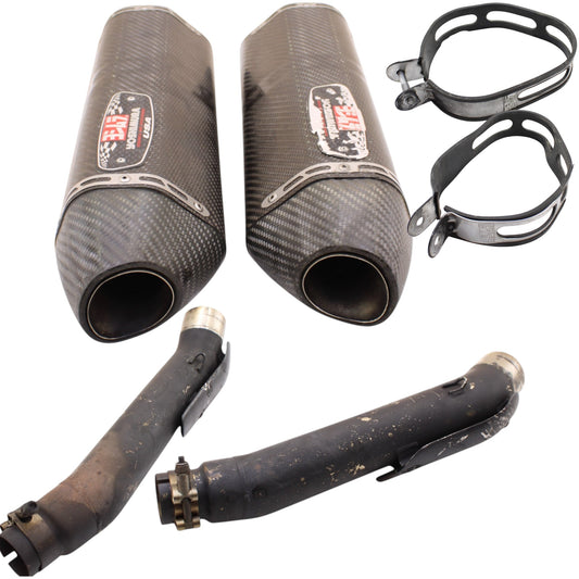 2008 - 2018 SUZUKI HAYABUSA YOSHIMURA EXHAUST SLIP ON MUFFLER CARBON FIBER
