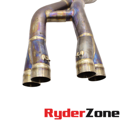 2020 - 2024 BMW S1000RR AKRAPOVIC EXHAUST SYSTEM HEADER PIPE 4 TO 1 COLLECTOR