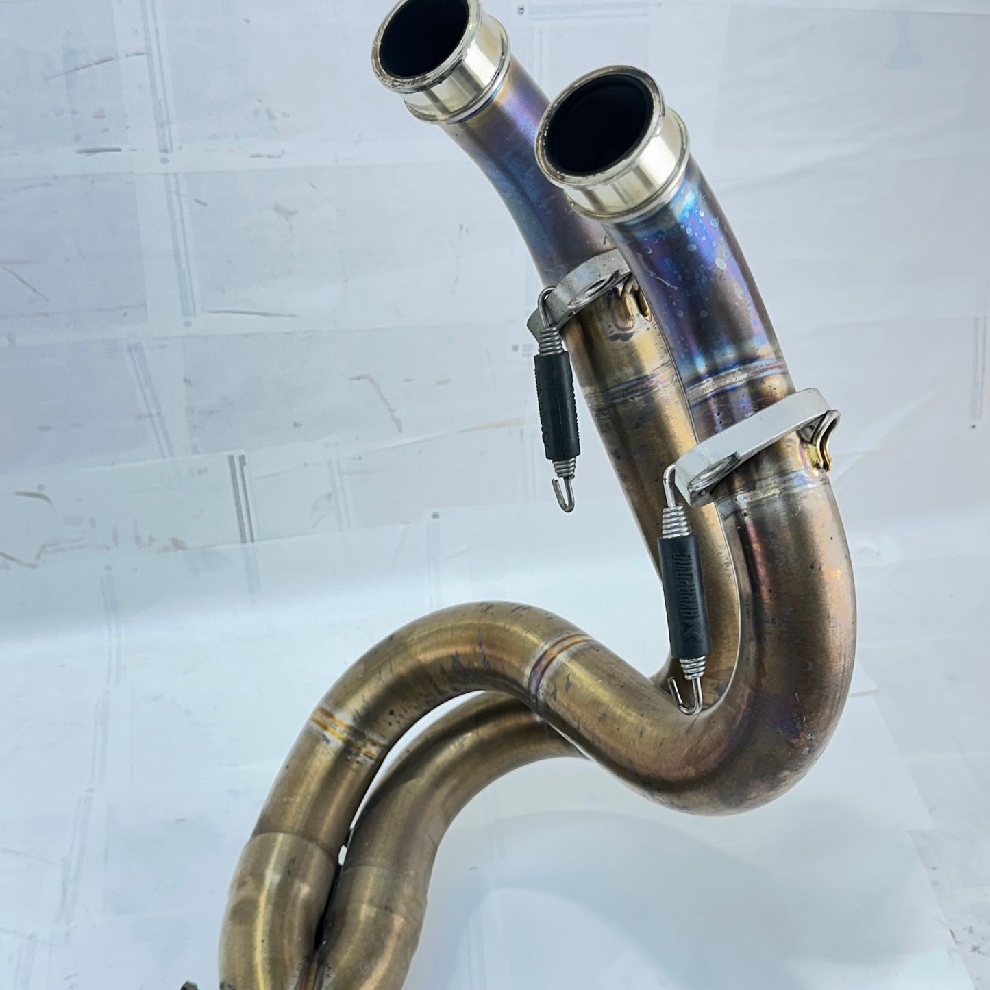 2017 - 2023 KAWASAKI NINJA EX650 EXHAUST MUFFLER PIPE HEADER MANIFOLD AKRAPOVIC