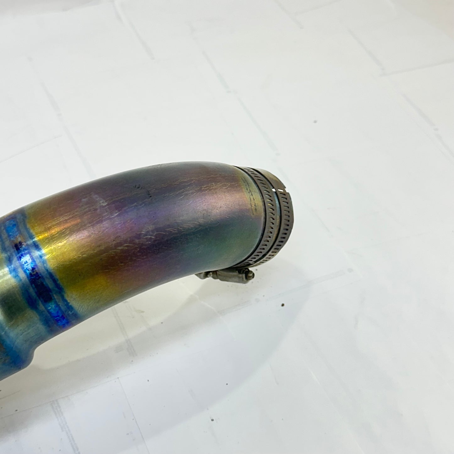 2011 - 2015 KAWASAKI NINJA ZX10R EXHAUST MUFFLER PIPE AUSTIN RACING *SCUFFED*