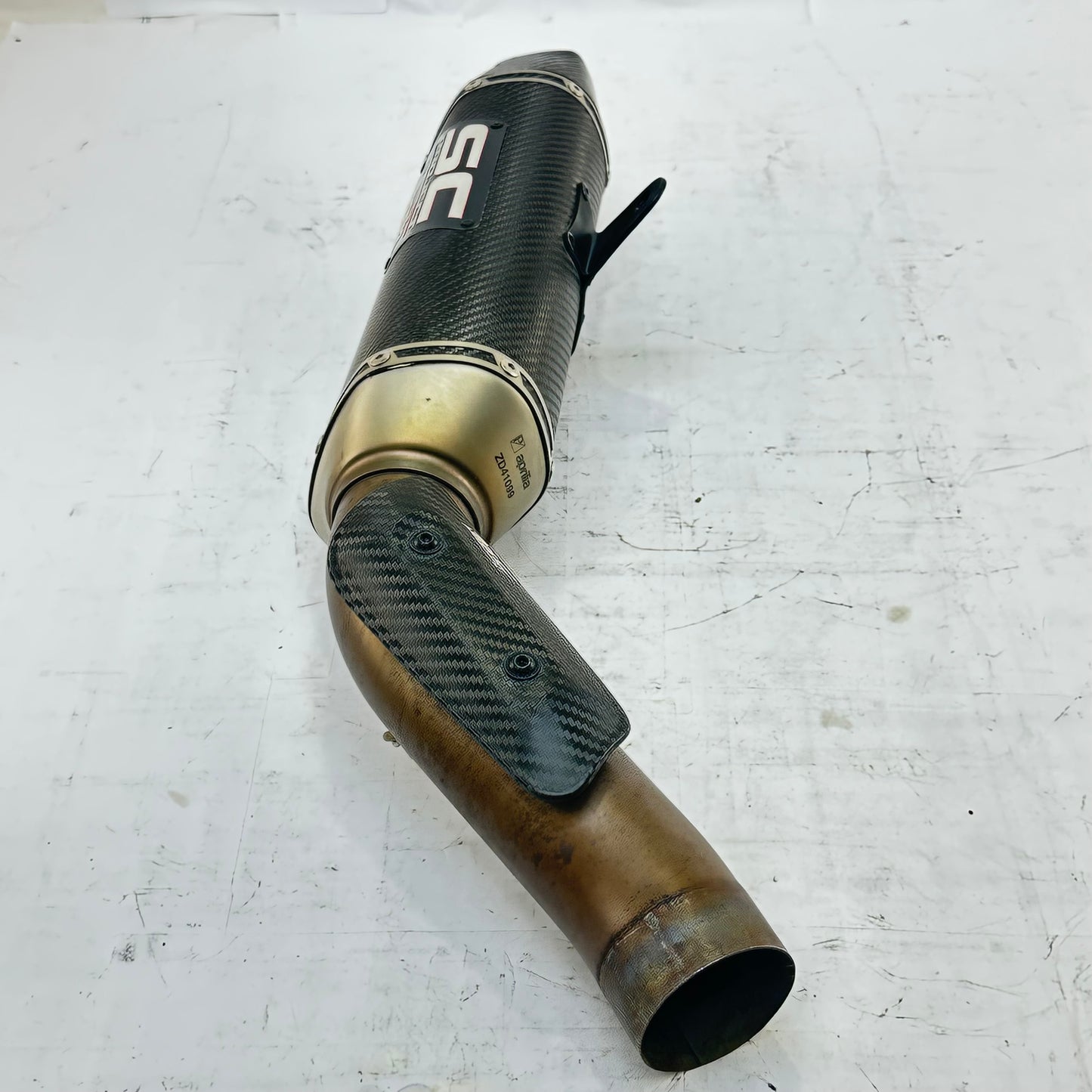 2021 - 2026 APRILIA RS 660 EXHAUST MUFFLER MIPE SC PROJECT *SCUFFS*
