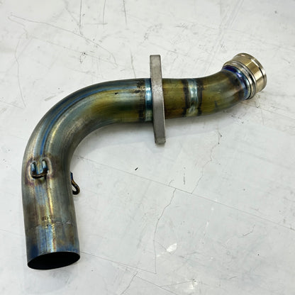 2021 - 2024 APRILIA TUONO V4 1100 EXHAUST HEADER PIPES AKRAPOVICH *DENTED*