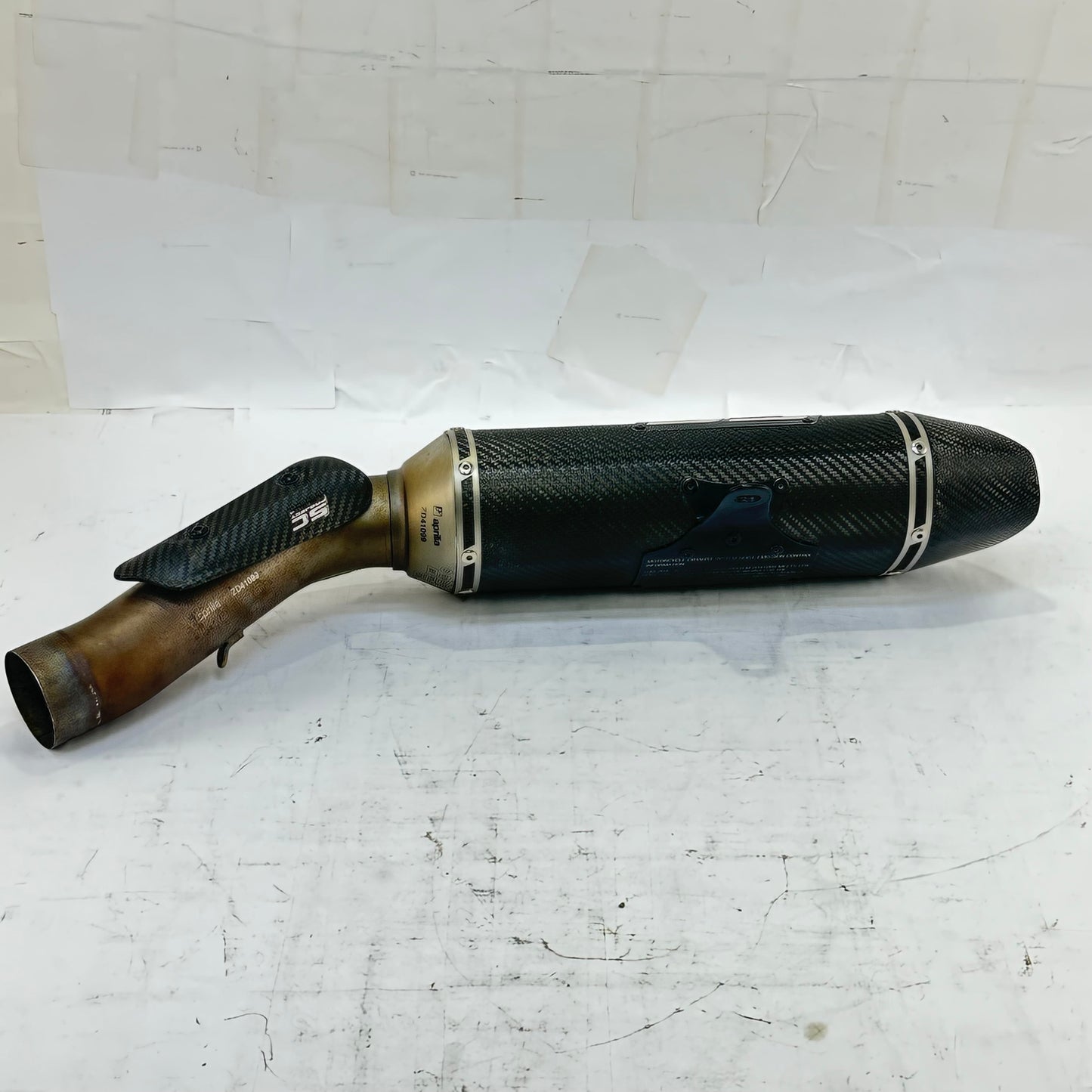 2021 - 2026 APRILIA RS 660 EXHAUST MUFFLER MIPE SC PROJECT *SCUFFS*