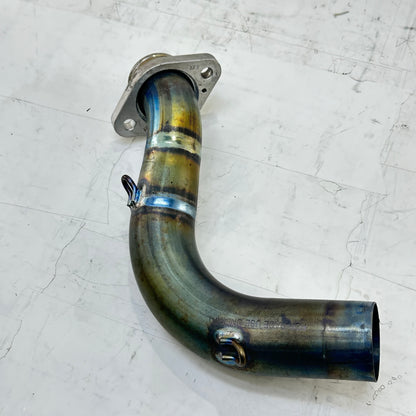2021 - 2024 APRILIA TUONO V4 1100 EXHAUST HEADER PIPES AKRAPOVICH *DENTED*
