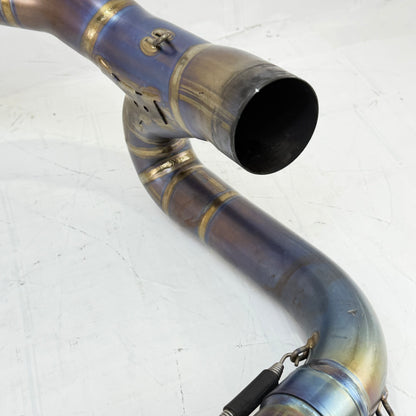 2014 - 2016 KTM 1290 SUPER DUKE R EXHAUST MUFFLER PIPE HEADER MANIFOLD AKRAPOVIC