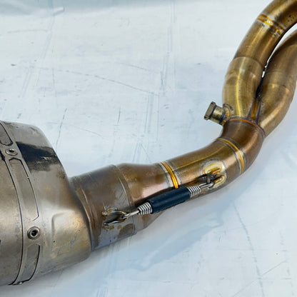 2017 - 2023 KAWASAKI NINJA EX650 EXHAUST MUFFLER PIPE HEADER MANIFOLD AKRAPOVIC