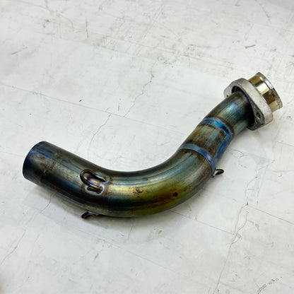 2021 - 2024 APRILIA TUONO V4 1100 EXHAUST HEADER PIPES AKRAPOVICH *DENTED*