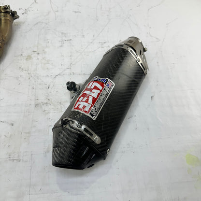 2008 - 2016 YAMAHA YZF R6 YOSHIMURA EXHAUST MID PIPE 2 TO 1 SYSTEM MUFFLER *RASH*