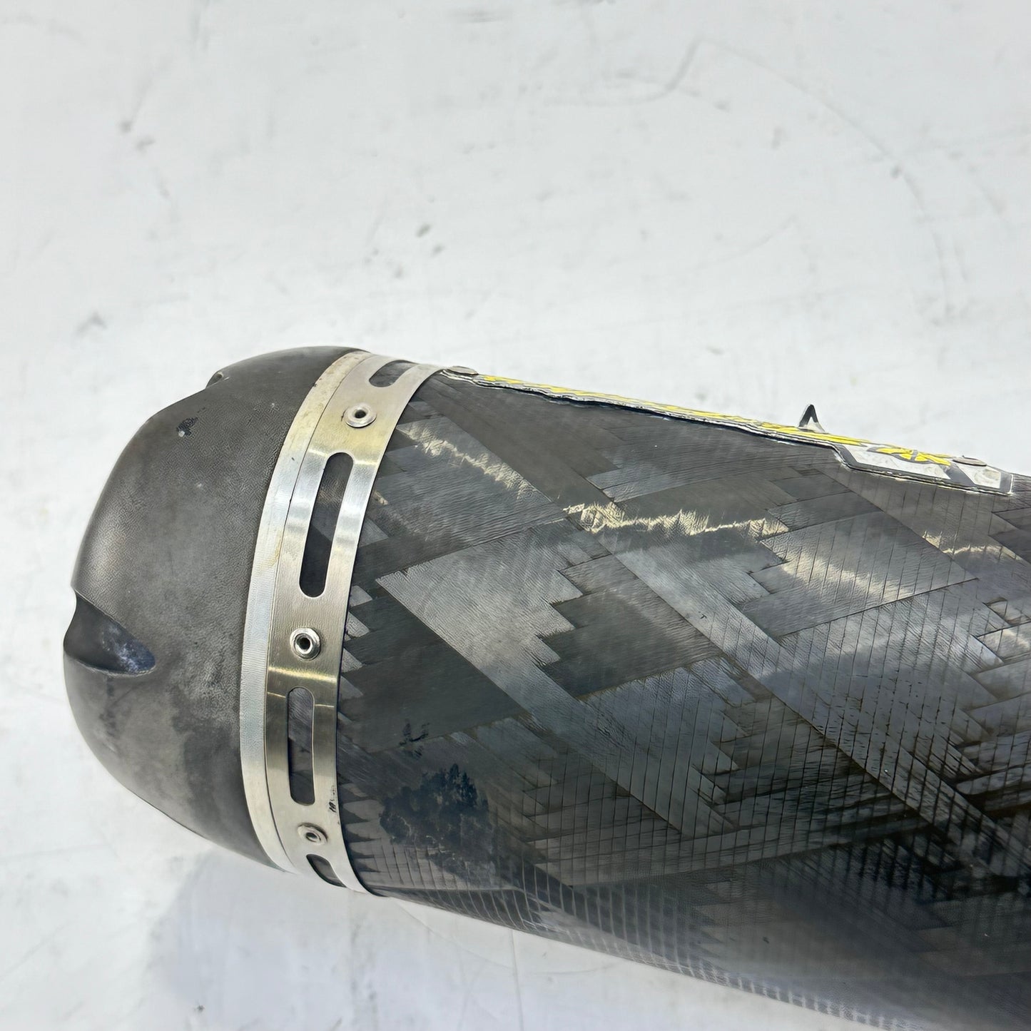 2006 2007 SUZUKI GSXR 600 GSXR 750 EXHAUST MUFFLER PIPE TWO BROTHERS RACING *SCUFFED*