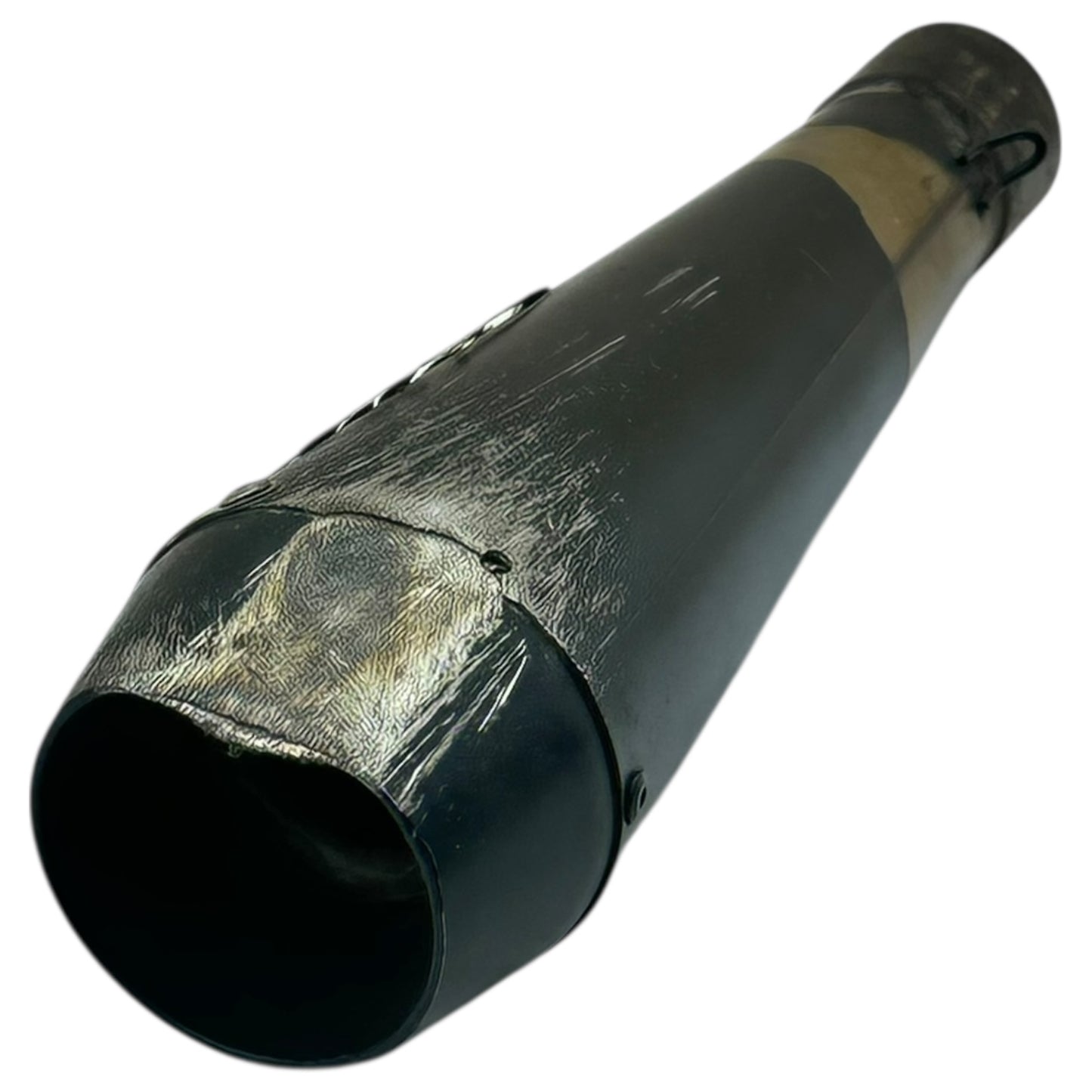 2007 2008 SUZUKI GSXR 1000 M4 EXHAUST SLIP ON MUFFLER *SCUFFED*