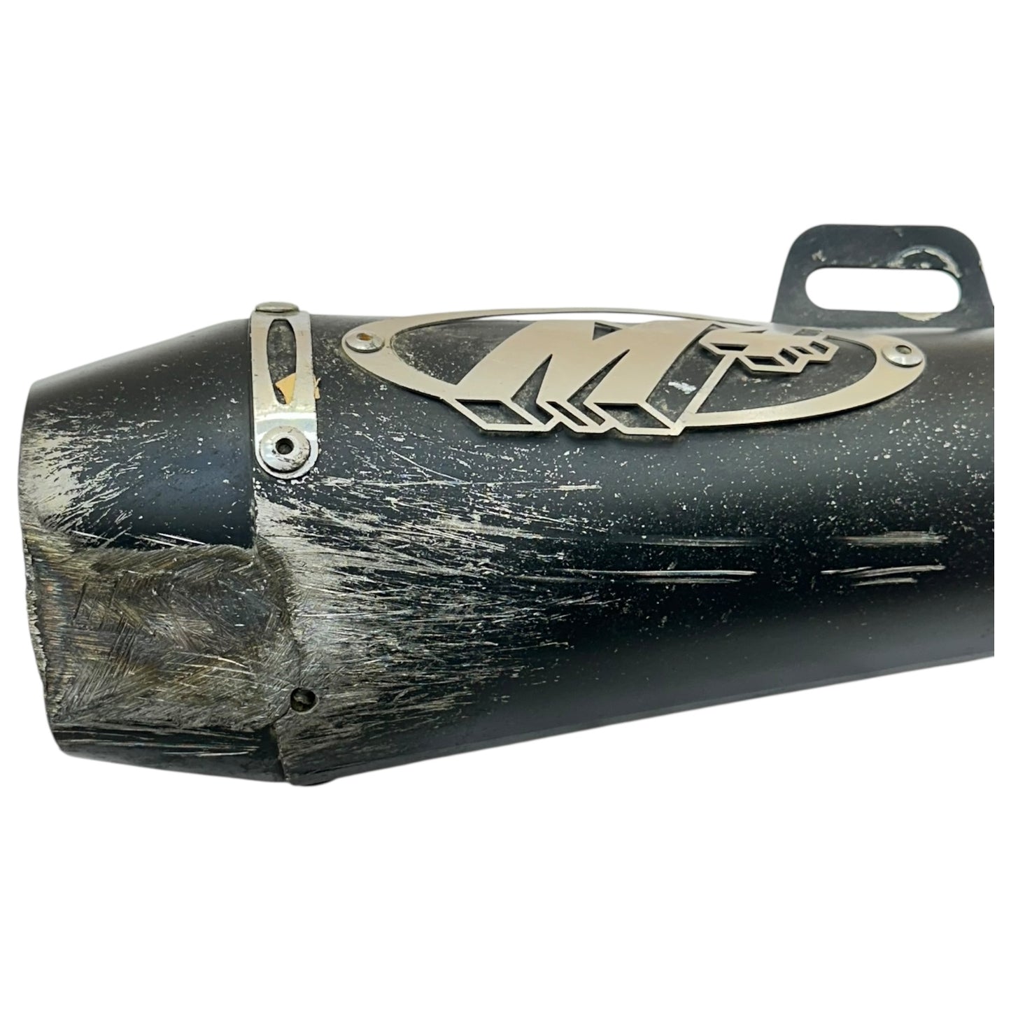 2007 2008 SUZUKI GSXR 1000 M4 EXHAUST SLIP ON MUFFLER *SCUFFED*