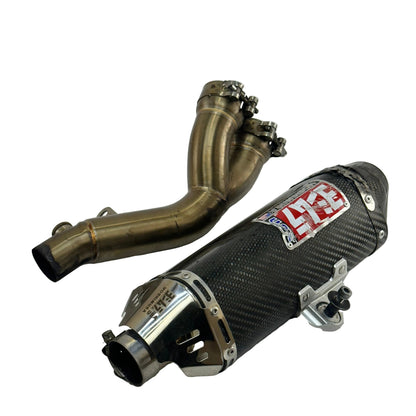2008 - 2016 YAMAHA YZF R6 YOSHIMURA EXHAUST MID PIPE 2 TO 1 SYSTEM MUFFLER *RASH*